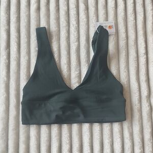 Lululemon legacy green align V neck bra